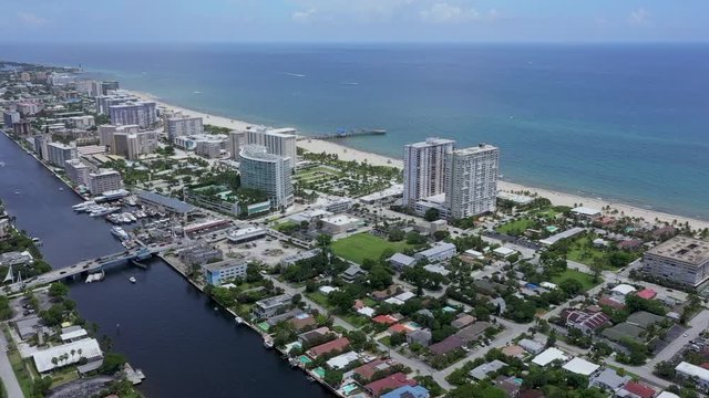 Pompano Beach - Drone Aerial - South Florida