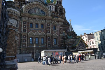 Naklejka premium street in the city