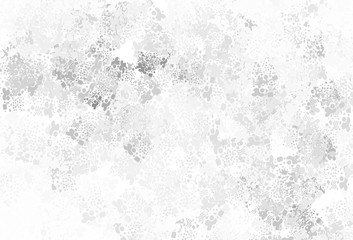 Light Gray vector background with abstract shapes.