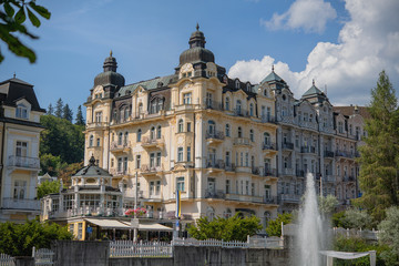 Spa architecture - Marianske Lazne (Marienbad) - Czech Republic
