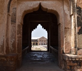 British gun powder factory in Gwalior Fort