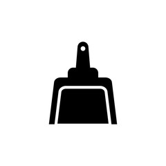 dustpan icon vector symbol template
