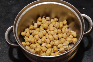 Fresh and healthy sprouts isolated on black background