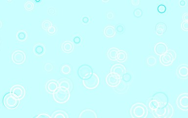 Light Blue, Green vector backdrop with dots.
