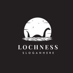 Loch Ness Logo Design Vector © premgraphicriver