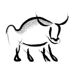 Chinese new year 2021 background. Ox, bull, cow