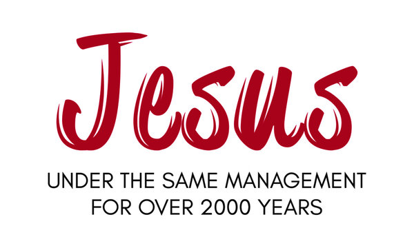 Christian faith, Typography for print or use as poster, card, flyer or T Shirt