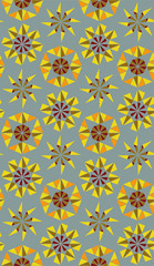 Bright colors of seamless pattern.