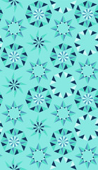 Seamless pattern in summer colors.