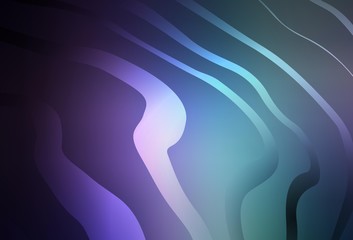 Dark Pink, Blue vector layout with wry lines.