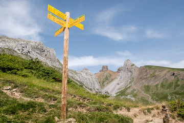 Pico de Aspe route, Aisa Valley, Jacetania, Huesca, Spain