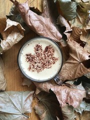 cappuccino in a cup