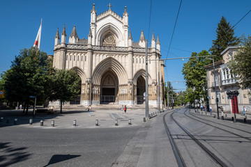 catedral de Maria inmaculada, Vitoria, Alava, basque country, spain