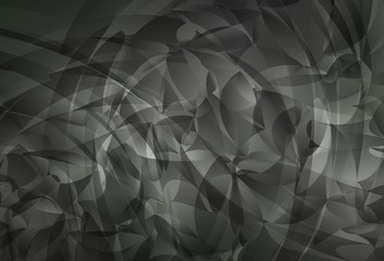 Light Gray vector pattern with random forms.