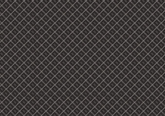 奄美大島紬の代表的柄の秋名バラ柄風のパターンデザイン