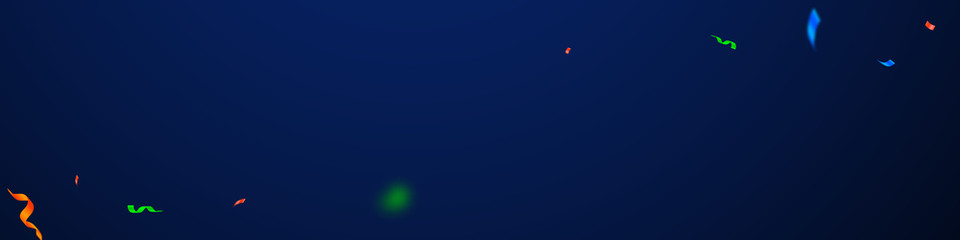 Streamers and confetti. Colorful streamers tinsel 