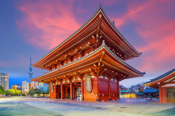 Sensoji Temple in Asakusa Area, Tokyo