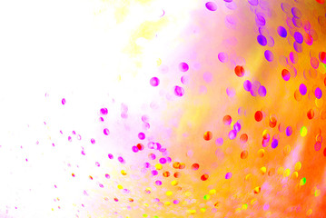 abstract colorful background with bubbles