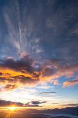 陽はまた昇る　　御嶽山　田の原より