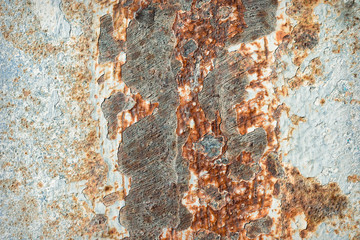 Rusty iron surface