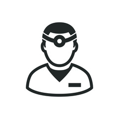 Male dentist icon