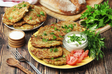 Draniki - a national dish of Belarus