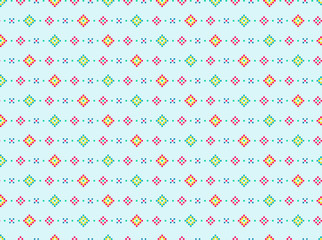 seamless pattern with  sqares