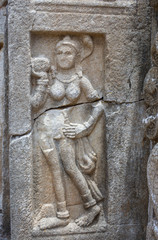 Bass-Relief at Jetavana Dagoba, Sri Lanka