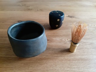 お家で茶道のお稽古