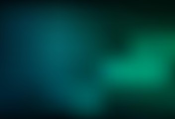Dark Blue, Green vector blurred bright texture.