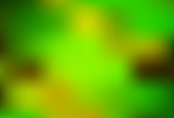 Fototapeta na wymiar Light Green, Yellow vector blurred shine abstract template.