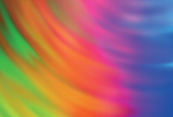 Light Multicolor vector abstract bright pattern.