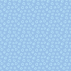 blue cheetah pattern