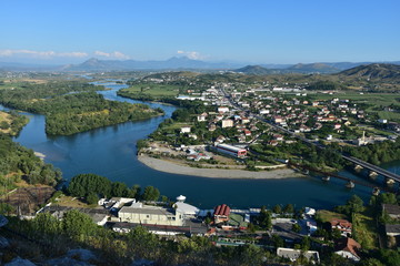 Fototapeta na wymiar Kalaja e Shkodrës zamek Rozafa Albania
