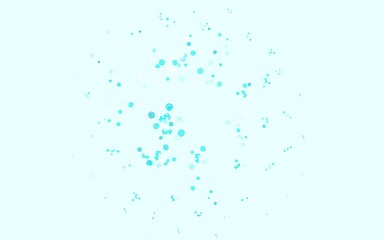 Light Blue, Green vector abstract backdrop with flowers, roses.