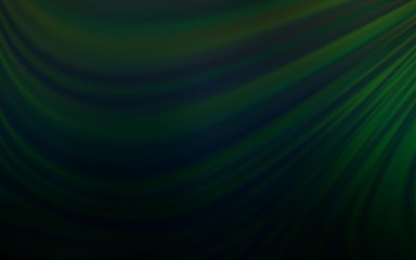 Dark Green vector blurred bright pattern. A completely new colored illustration in blur style. Elegant background for a brand book.