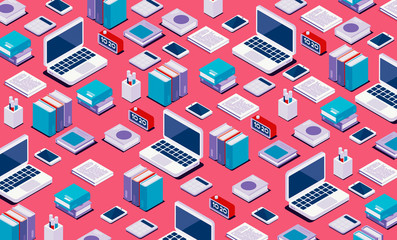 School and technology background