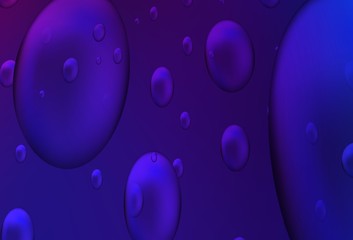 Dark Blue, Red vector template with circles. Abstract illustration with colored bubbles in nature style. The pattern can be used for beautiful websites.