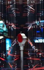 abstract geometric objects in motion