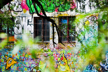 Vibrant Colours - Graffiti