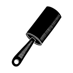 LINT ROLLER engraving style vector illusnration