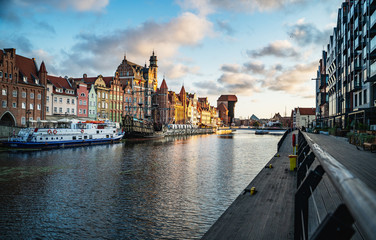 Old town in Gdansk, Poland