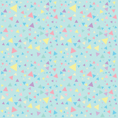 seamless abstract repeat pattern design with triangles