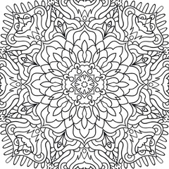 Coloring book for adults antistress / Mandala / Oriental drawing / Zentangle	
