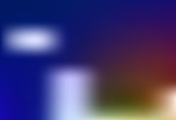 Dark Blue, Yellow vector blurred and colored pattern.