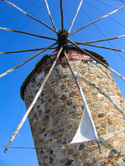 Windmill on Kos, Greece