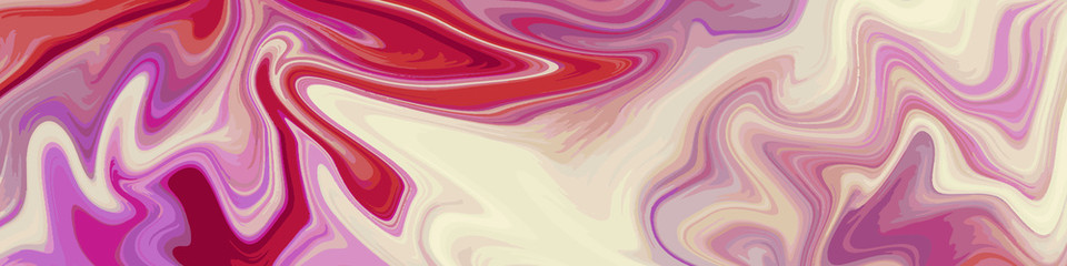 Liquid color marble style background. Fluid gradient inks design. Template for your design, banner, flyer, business card, poster, wallpaper, brochure