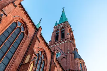 Photo sur Plexiglas Cracovie Basilika St. Antonius, Rybnik, Polen