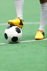 Fototapeta premium サッカー選手