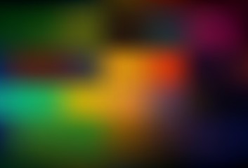 Dark Green, Red vector glossy abstract background.